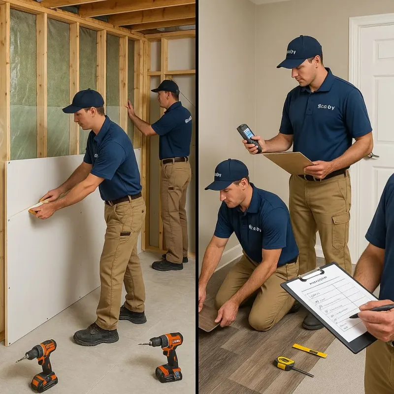 Repairs and Reconstruction process in Orofino, ID